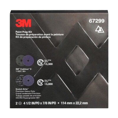 3M™ Paint Prep Kit, includes 1182C 36+ & HD-DH 60+ XXCRS, 4-1/2 in