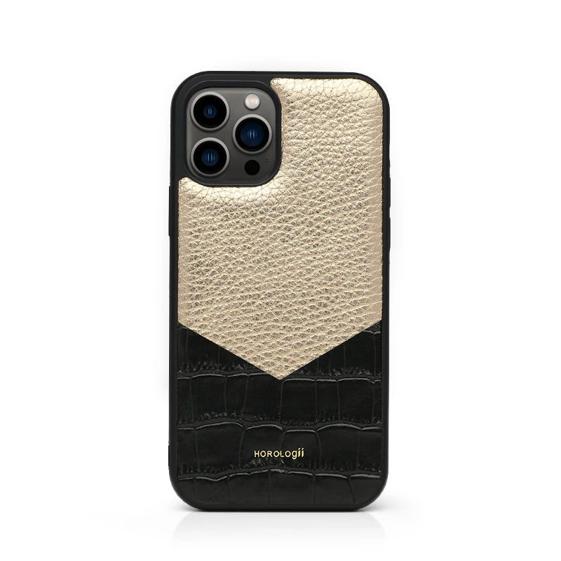 スタイリッシュ モノグラム デザイン カスタム イニシャル入れ iPhone