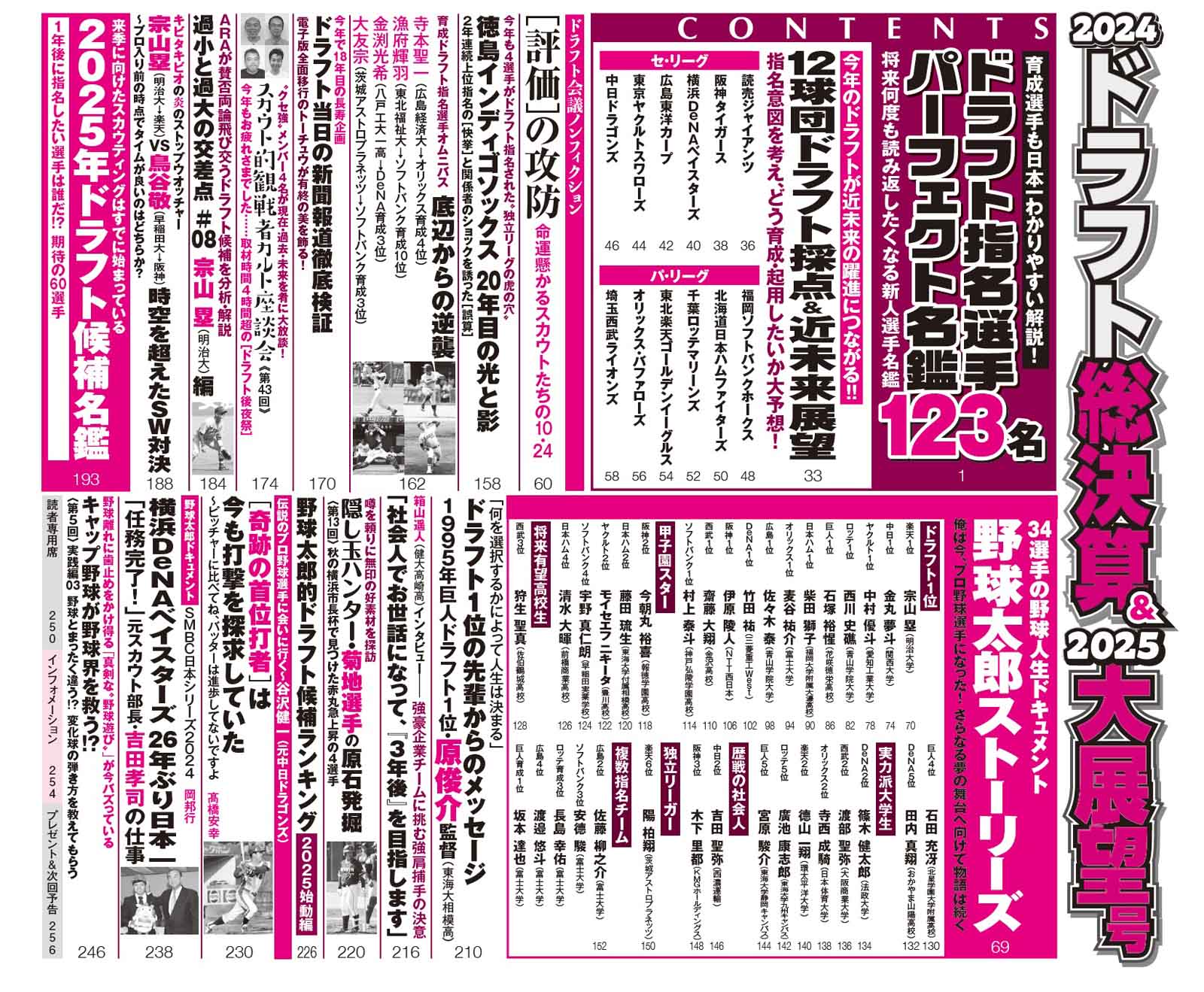 野球太郎No.053 2024ドラフト総決算＆2025大展望号』は絶賛発売中
