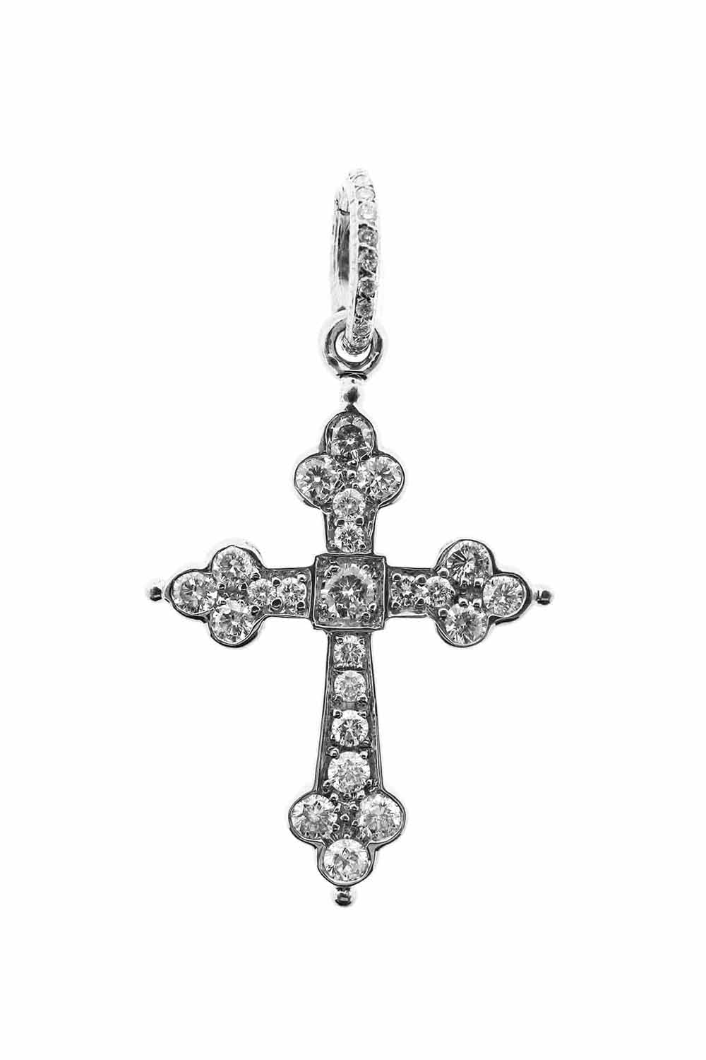 Large Gothic Diamond Cross Pendant | LOREE RODKIN – Marissa