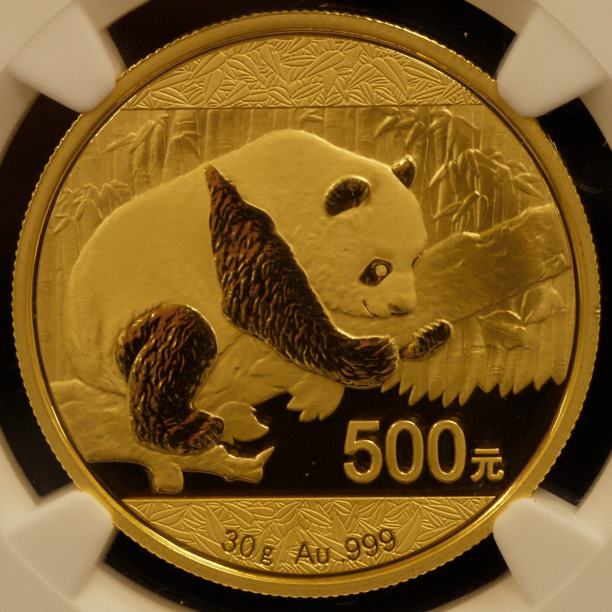 中国 500元金貨 2016年 パンダ NGC MS70 最高鑑定｜NJ BUYER'S MARKETPLACE