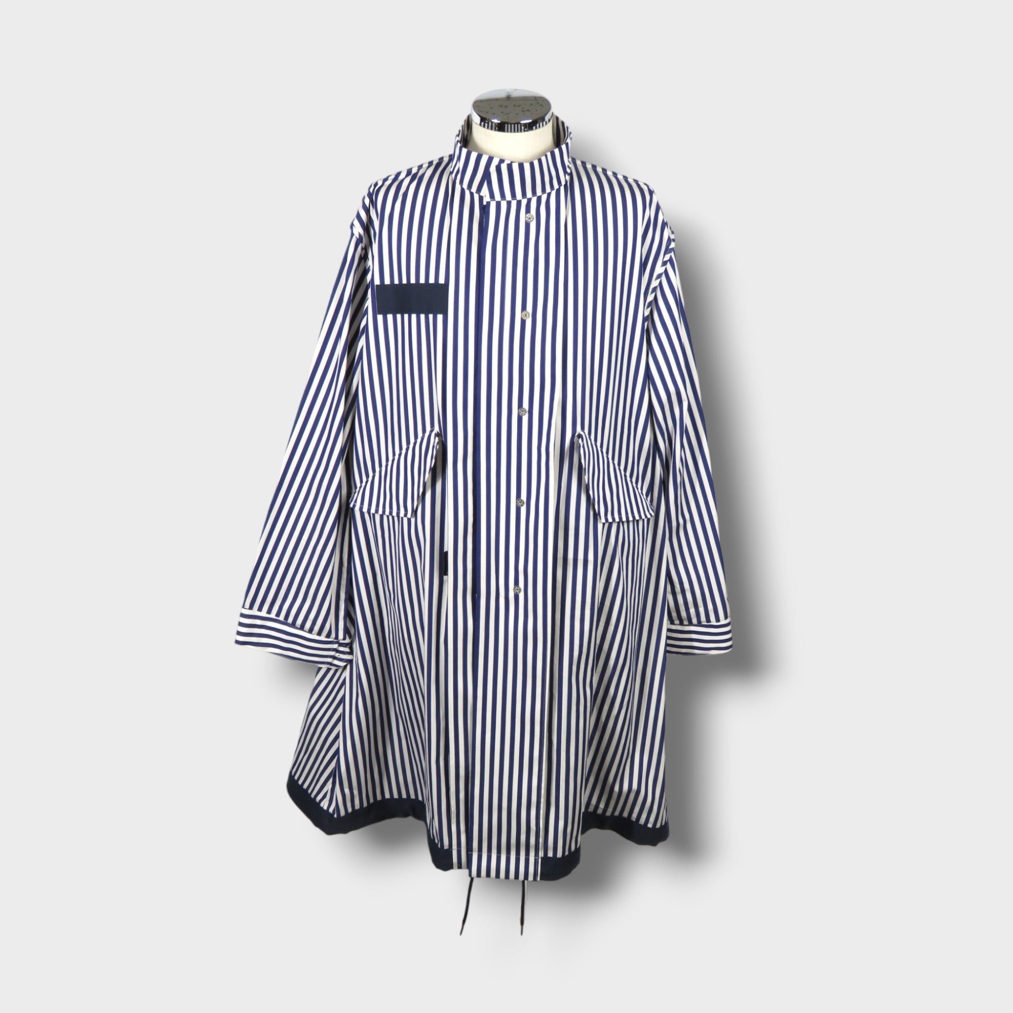 sacai Thomas Mason Cotton Poplin Coat – mou by ACROPOLIS