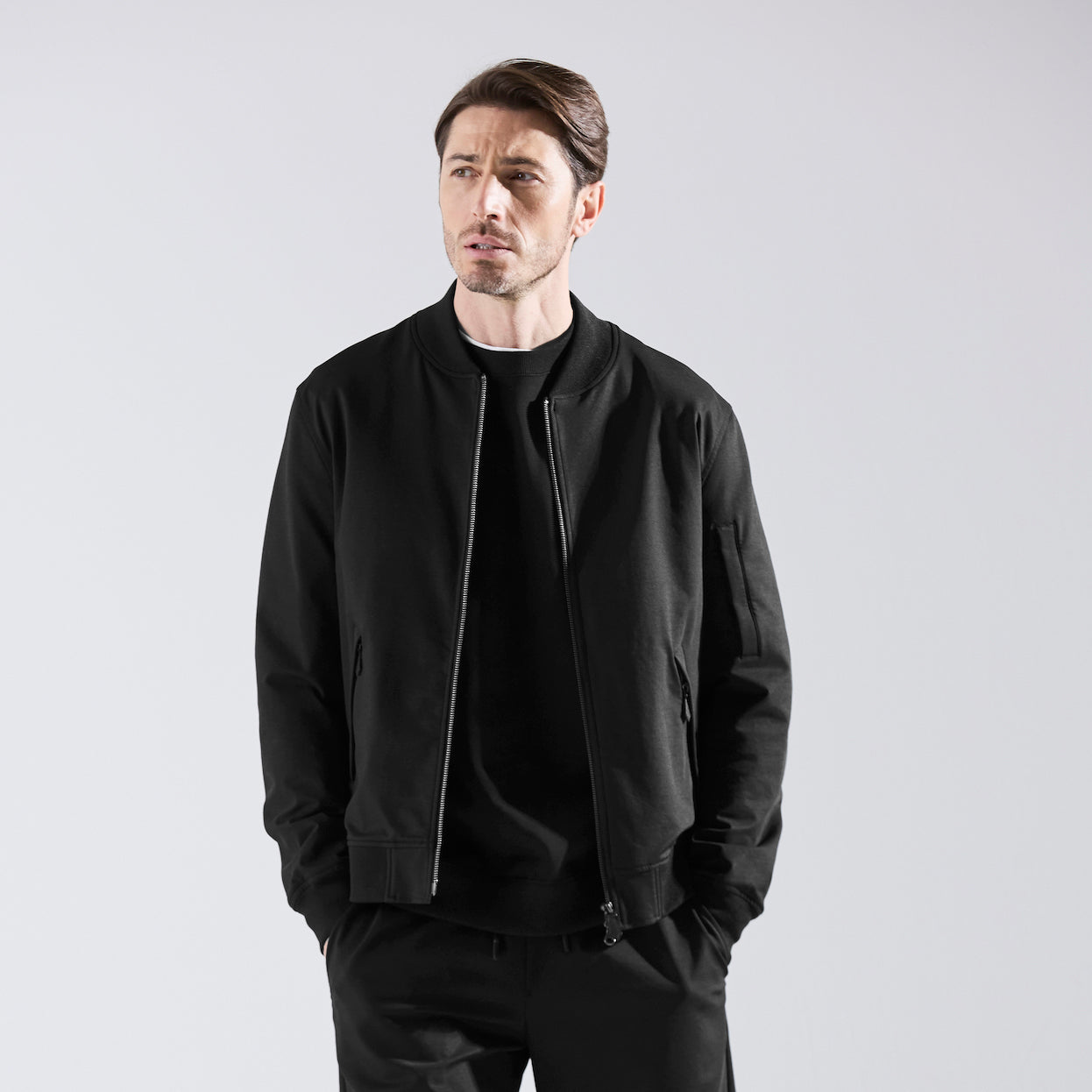 Duplex Wool Jersey トラベルMA-1 – MOVB