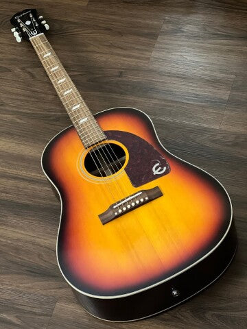 Epiphone Masterbilt Texan Acoustic-Electric Guitar - Faded Cherry