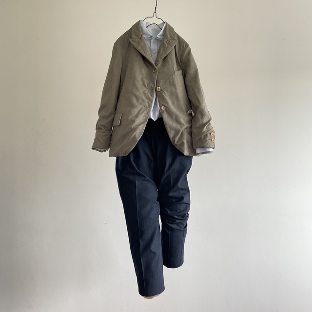 Paul Harnden” Dobcross Loom Fabric Blazer ALTERATION with Hand