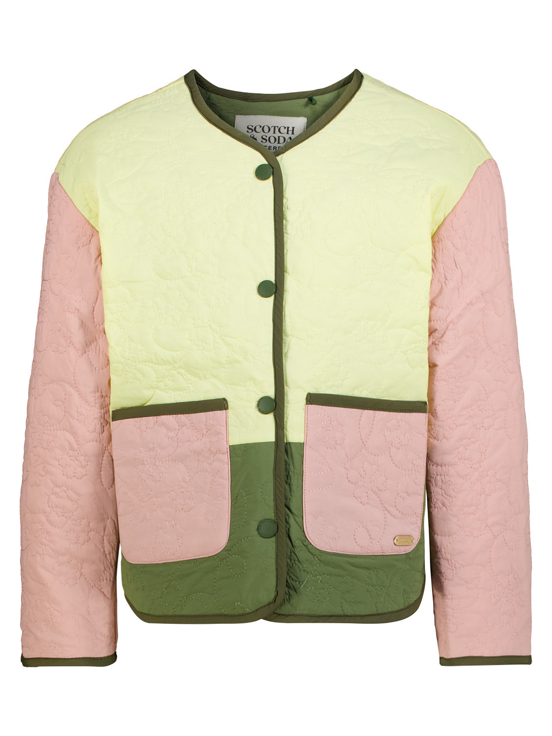Scotch & Soda jacket Olive Green girls