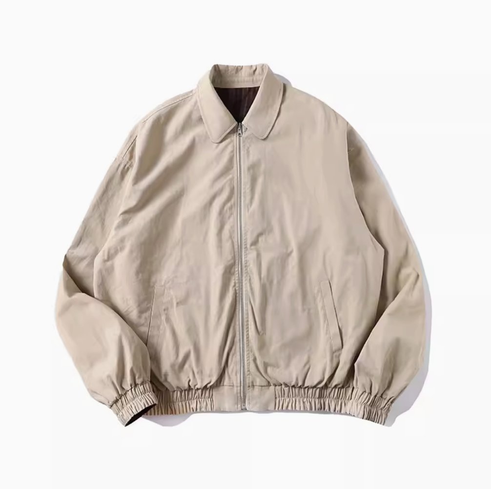 reversible harrington jacket / ショート丈リバーシブルジャケット N4089
