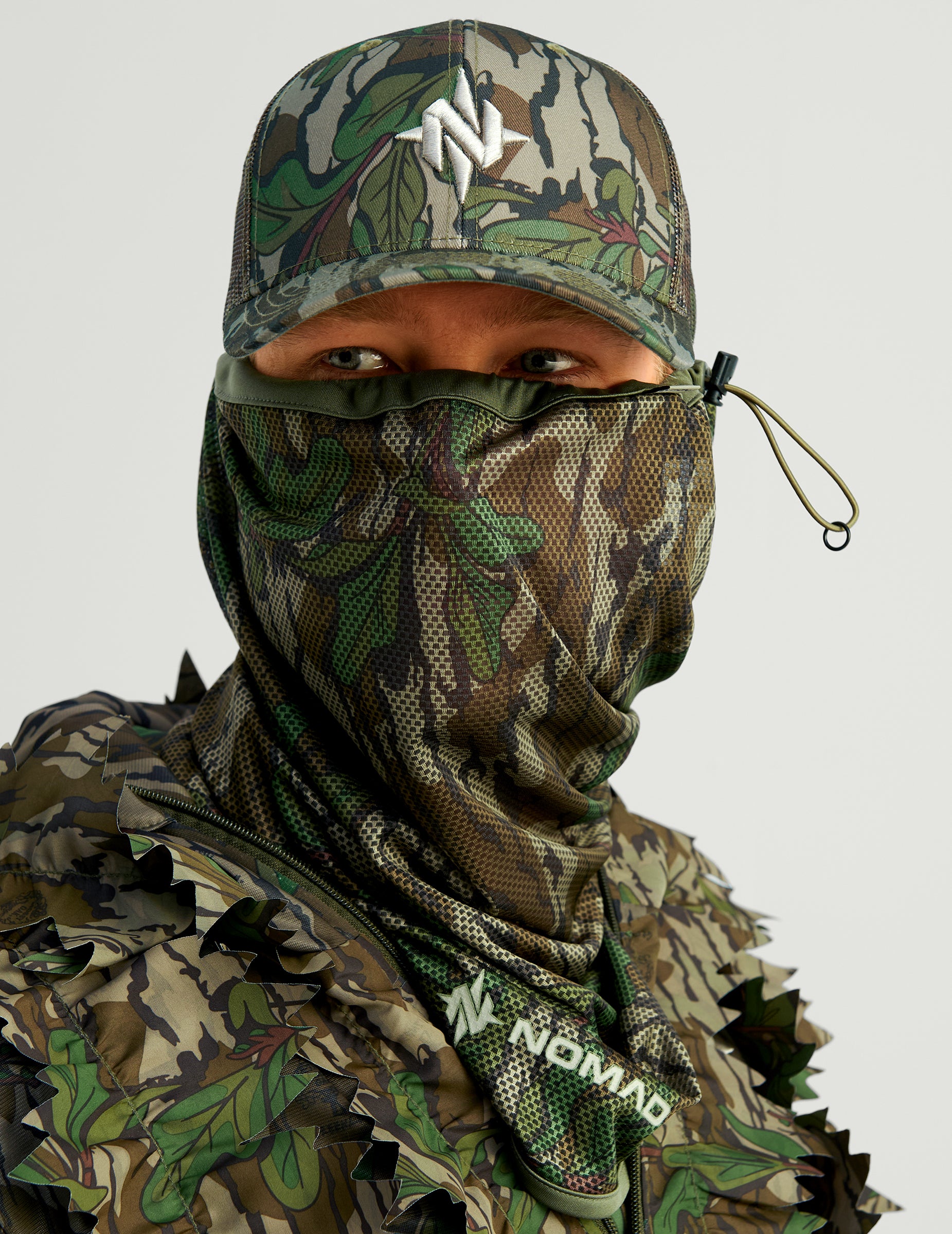 Mossy Oak Greenleaf Face Mask | Mesh Neck Gaiter – NOMAD Outdoor