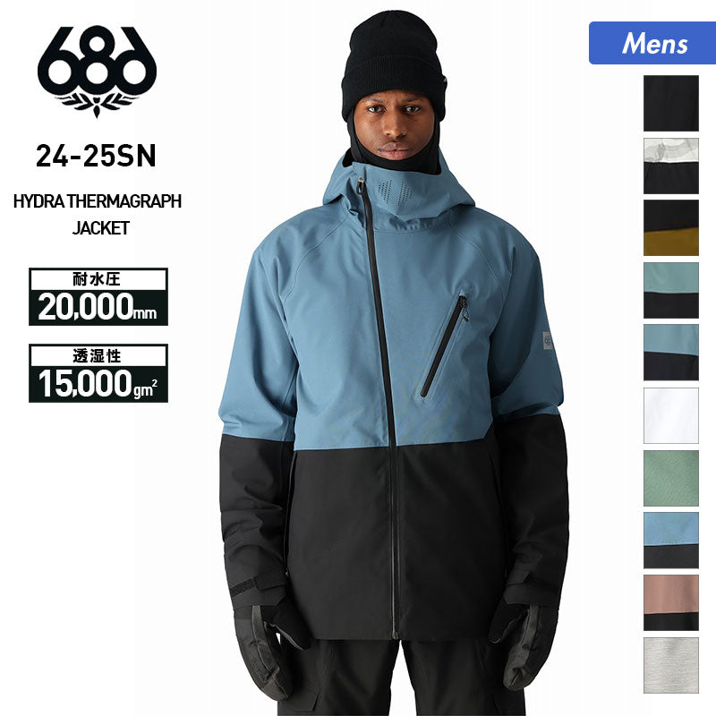 686/シックスエイトシックス メンズ スノーボードウェア ジャケット