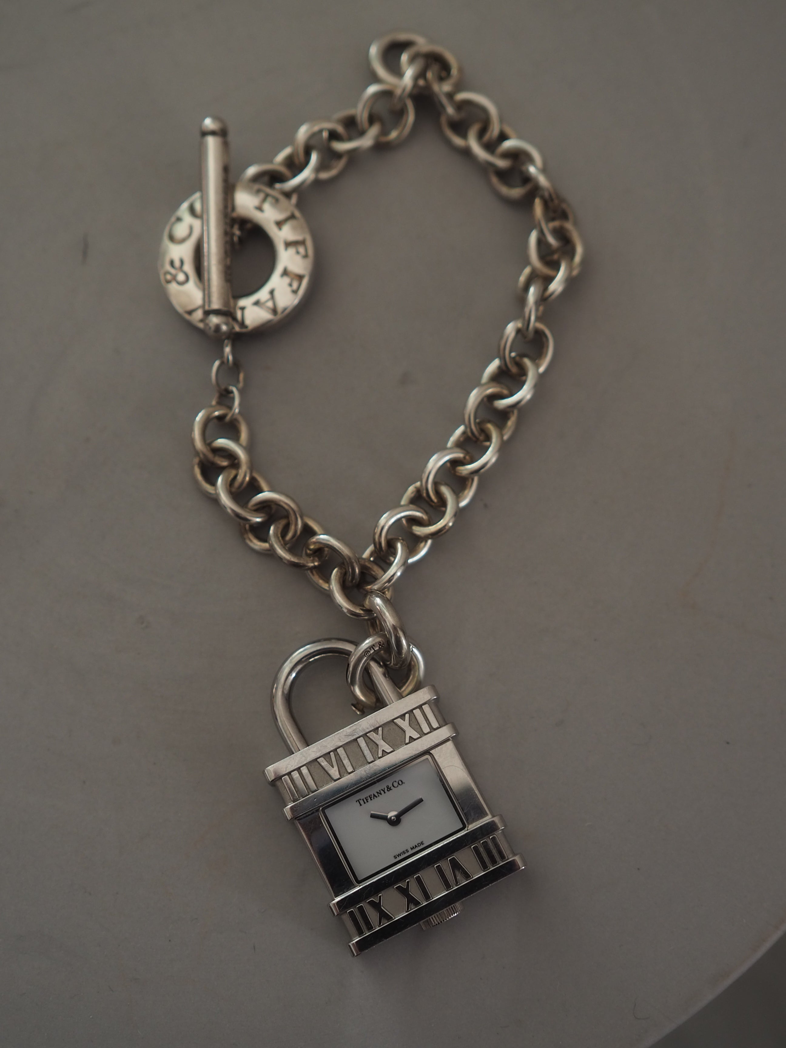 Tiffany & Co. ティファニー アトラス パドロック ウォッチ 腕時計