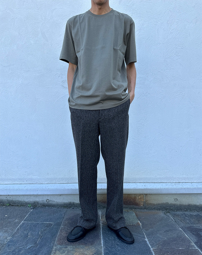 AURALEE オーラリー｜ALPACA WOOL SILK TWEED SLACKS｜GEA – satoseni
