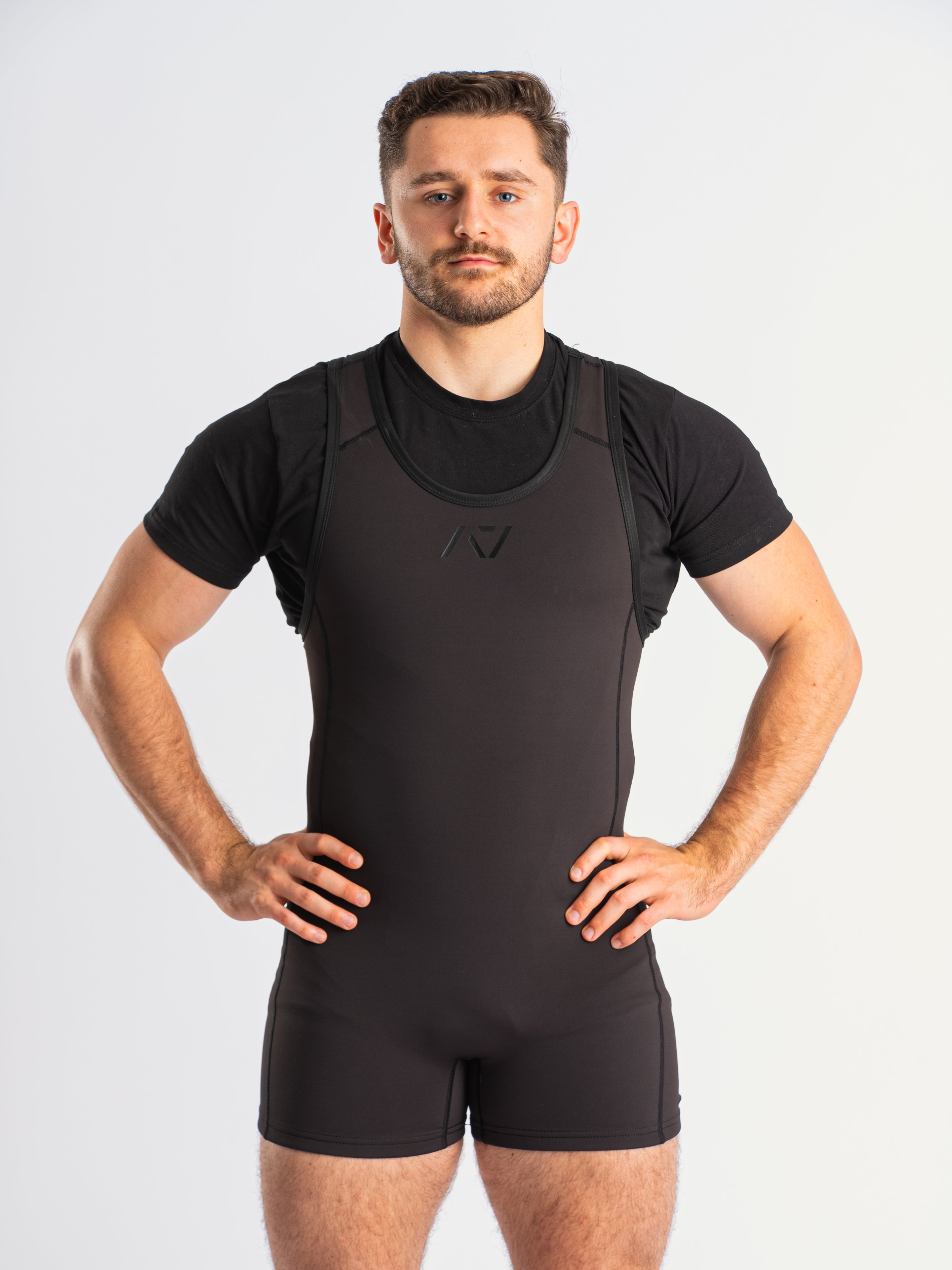 Rausch Black Singlet for Men | Plain Black Singlet | A7