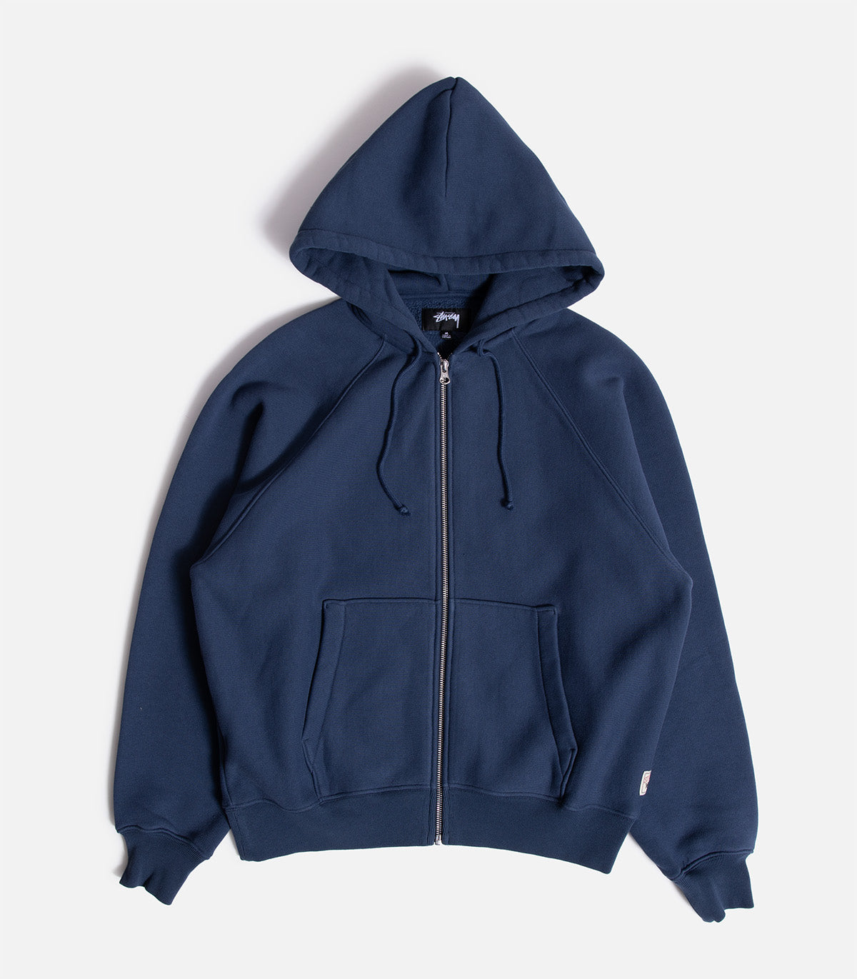 トップス STUSSY AW24 FLEECE RAGLAN ZIP HOODIE Stussy Raglan Zip Up