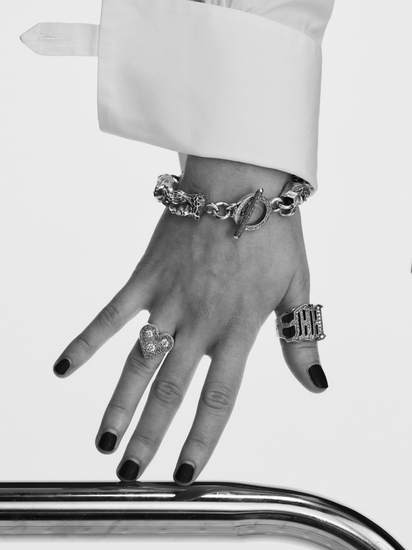 ANTIDOTE BUYERS CLUB 「Jesus Mary Bracelet」 SILVER950製 ブレスレット