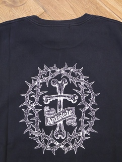 ANTIDOTE BUYERS CLUB 「Fade Wash S/S Tee (Skull Jesus)」 ワイド