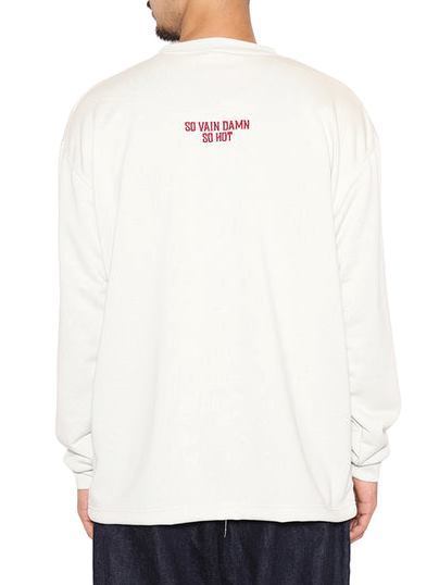 CALEE 「AEROKNOT® CALEE NATIONAL LOGO DROP L/S TEE」 ドロップ