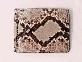 ANTIDOTE BUYERS CLUB 「 Money Clip Wallet (Python Natural