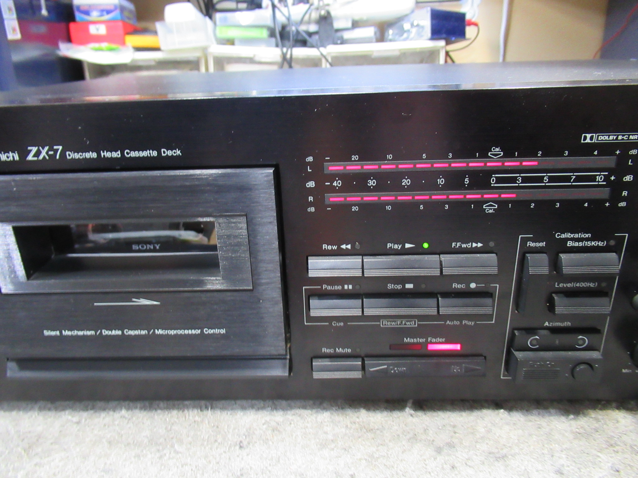 Nakamichi ZX-7 ノイズ発生 – Audiolife － Enjoy your audio life!!