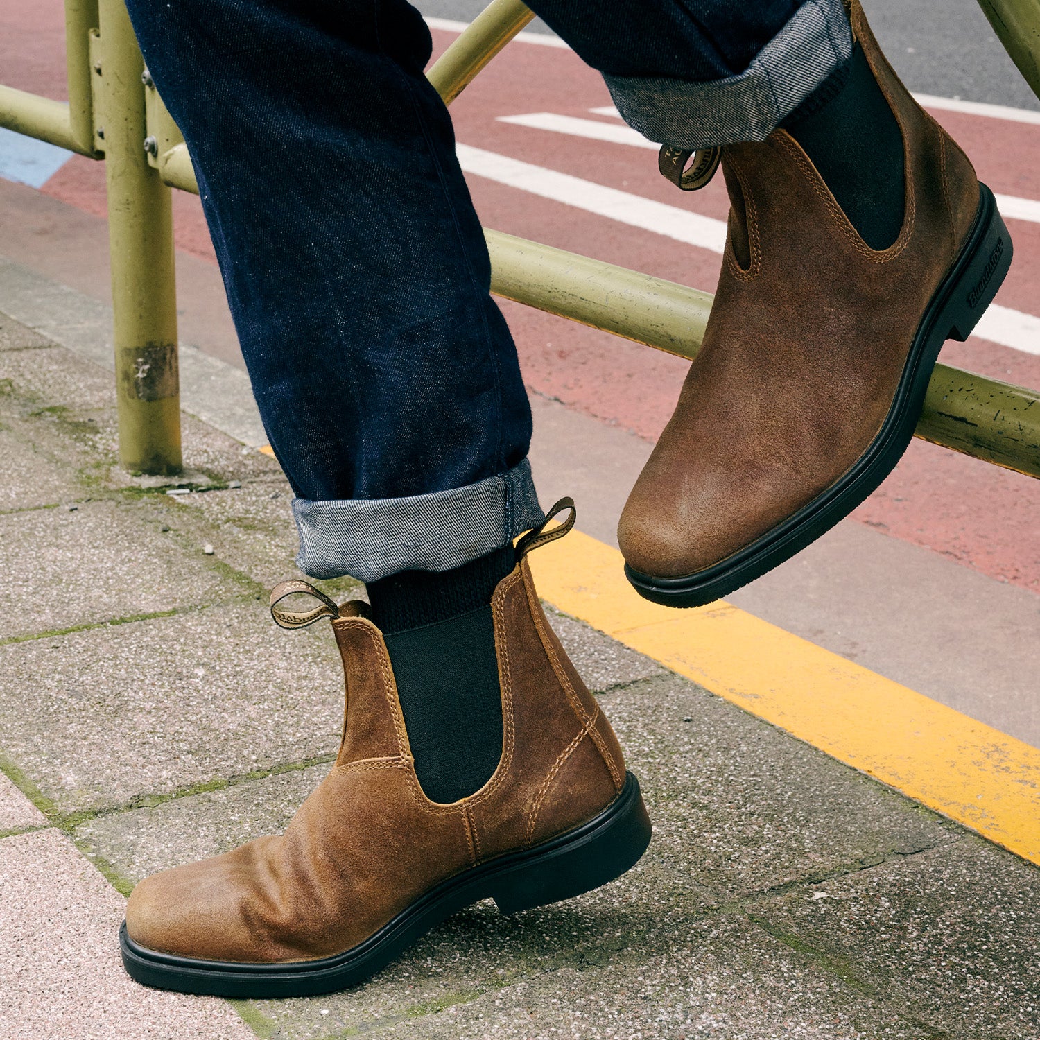 Blundstone 2581 Chisel Toe Waxed Suede Tobacco – Australian Boot