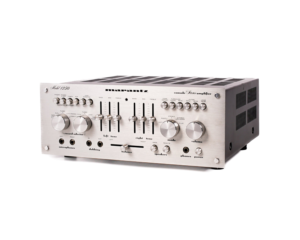 Vintage / Marantz 1250 // Integrated Amplifier / Recapped – AURAL HiFi