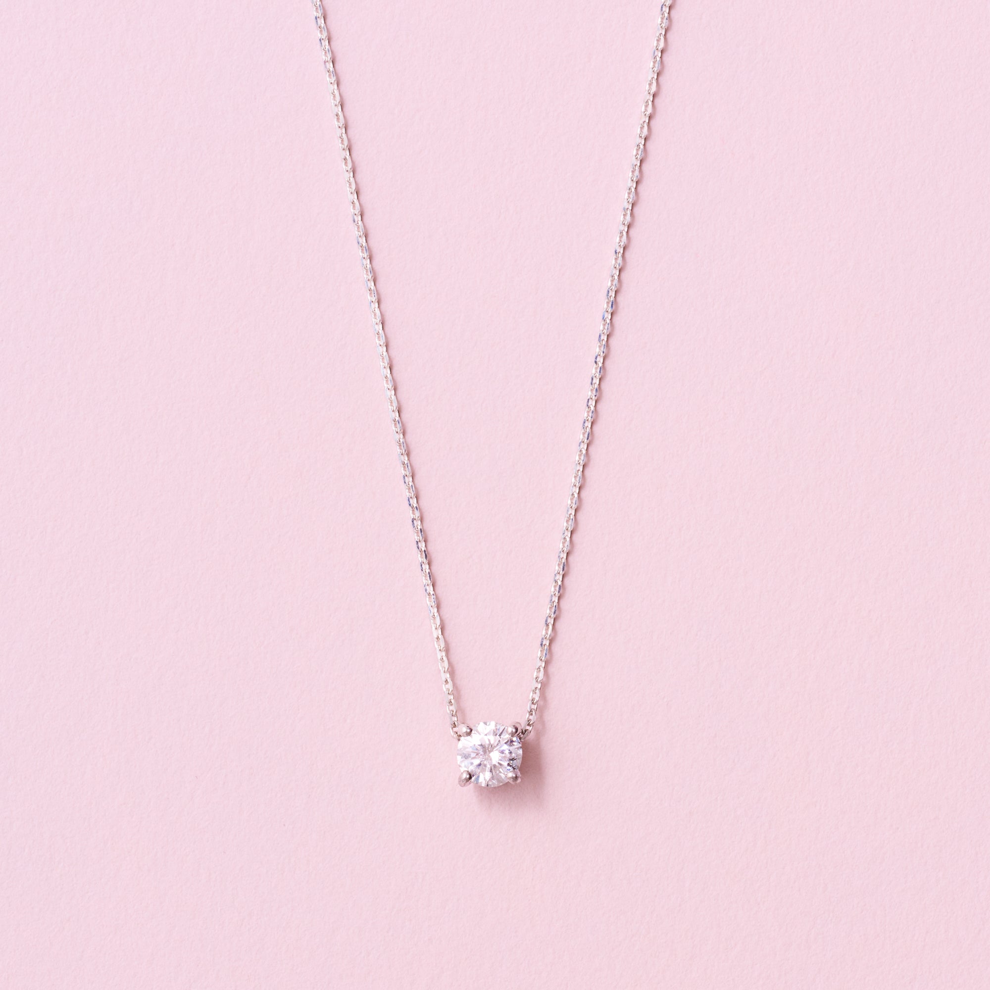 ポインターノーマル］ネックレス ダイヤ 中石0.3ct – AYAKO SAKURAI