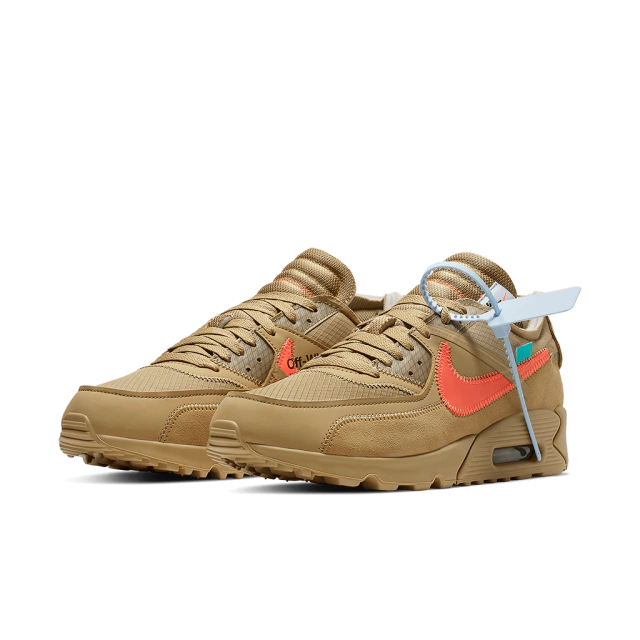 Tênis Nike Off-White x Air Max 90 'Desert Ore'