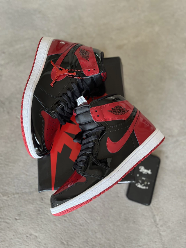 Air Jordan 1 High “Patent Bred” - Bigodewear