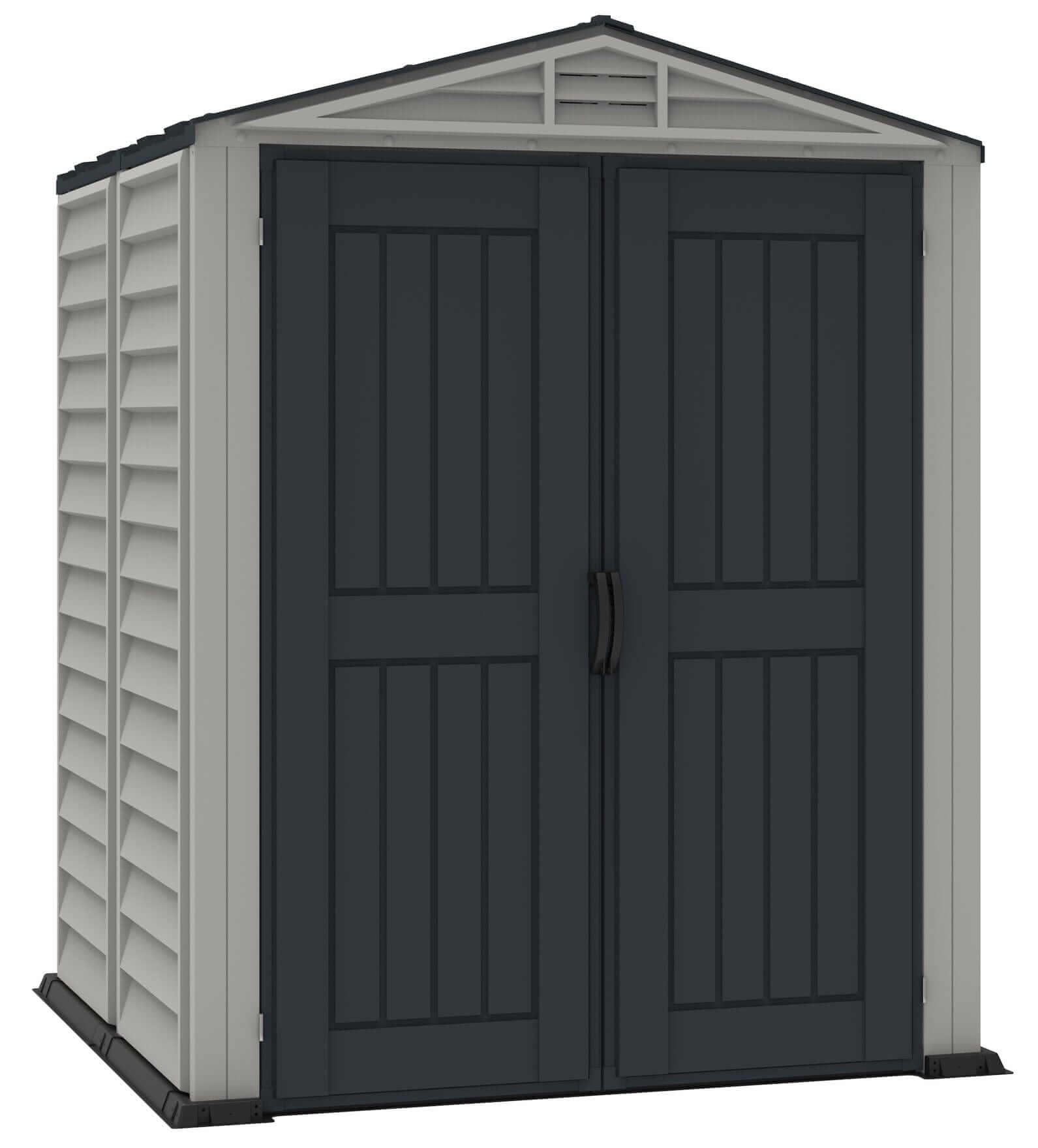 Duramax 5x5 YardMate PLUS Vinyl Shed with Floor
