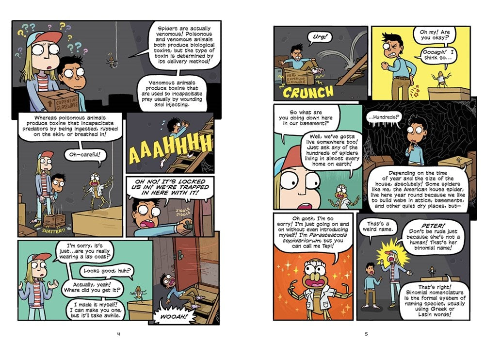 Science Comics: Spiders – AESOP'S FABLE