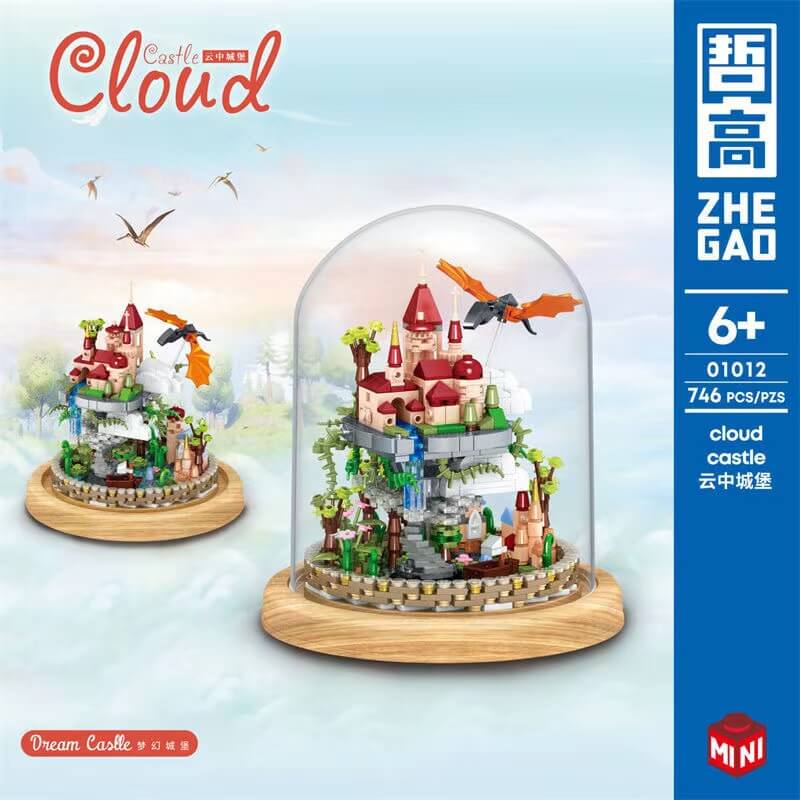 ZHEGAO 01012 Cloud Castle MINI BRICK 746pcs