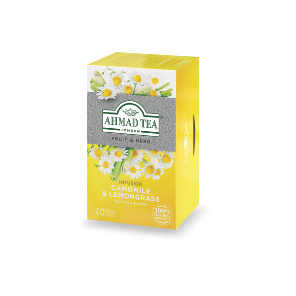 Camomile & Lemongrass Herbal Infusion Tea Bags | AHMAD TEA USA