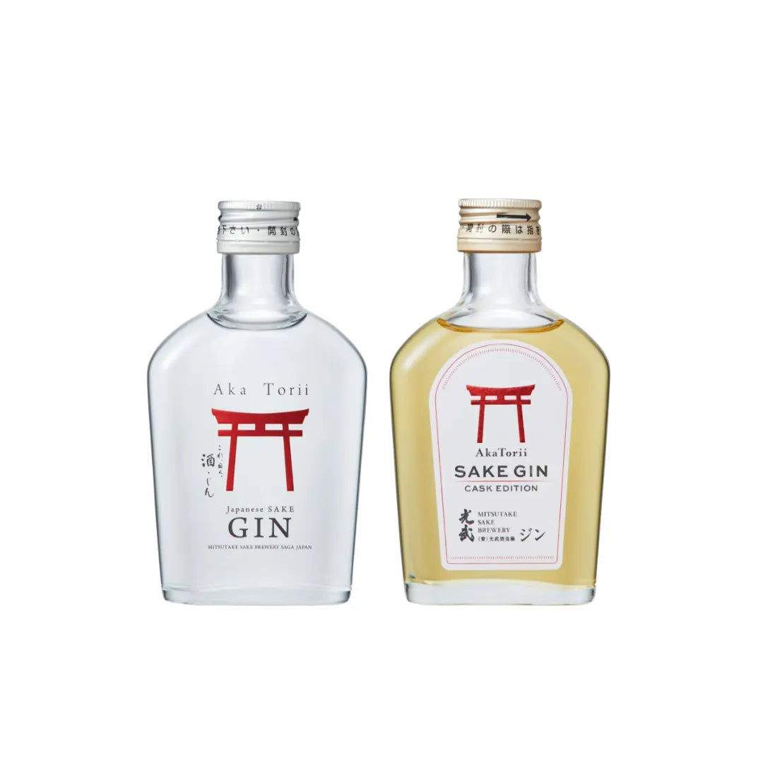 赤鳥居 SAKE GIN トライアル2本セット｜手軽な200mlのミニボトル｜光武
