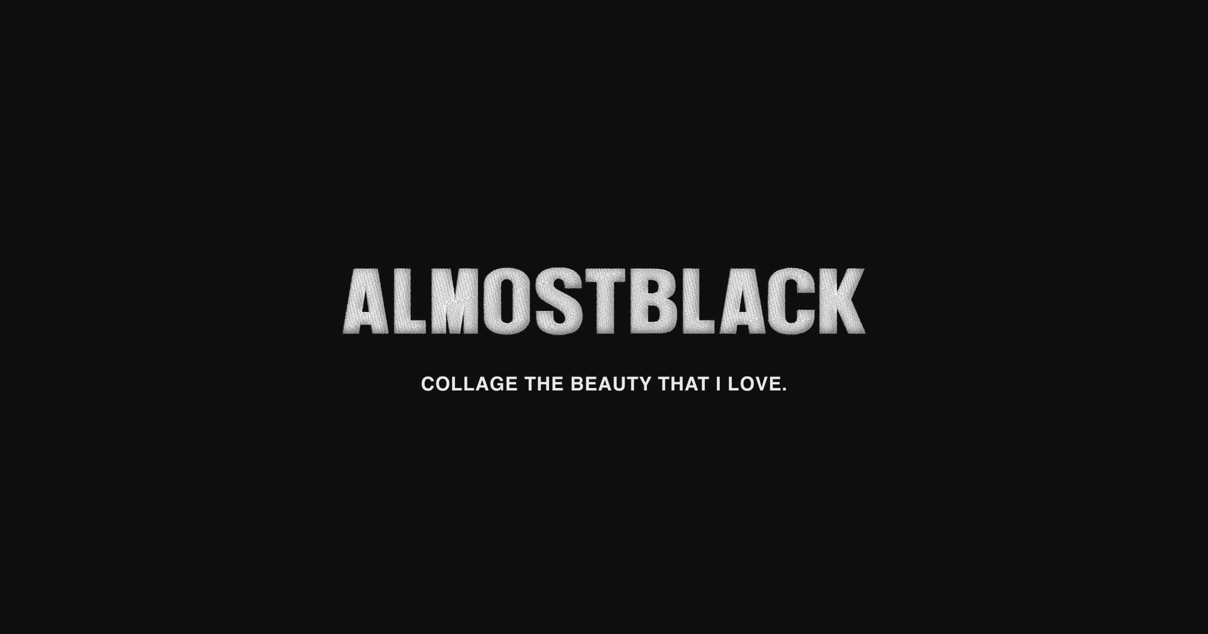 KREVA×ALMOSTBLACK