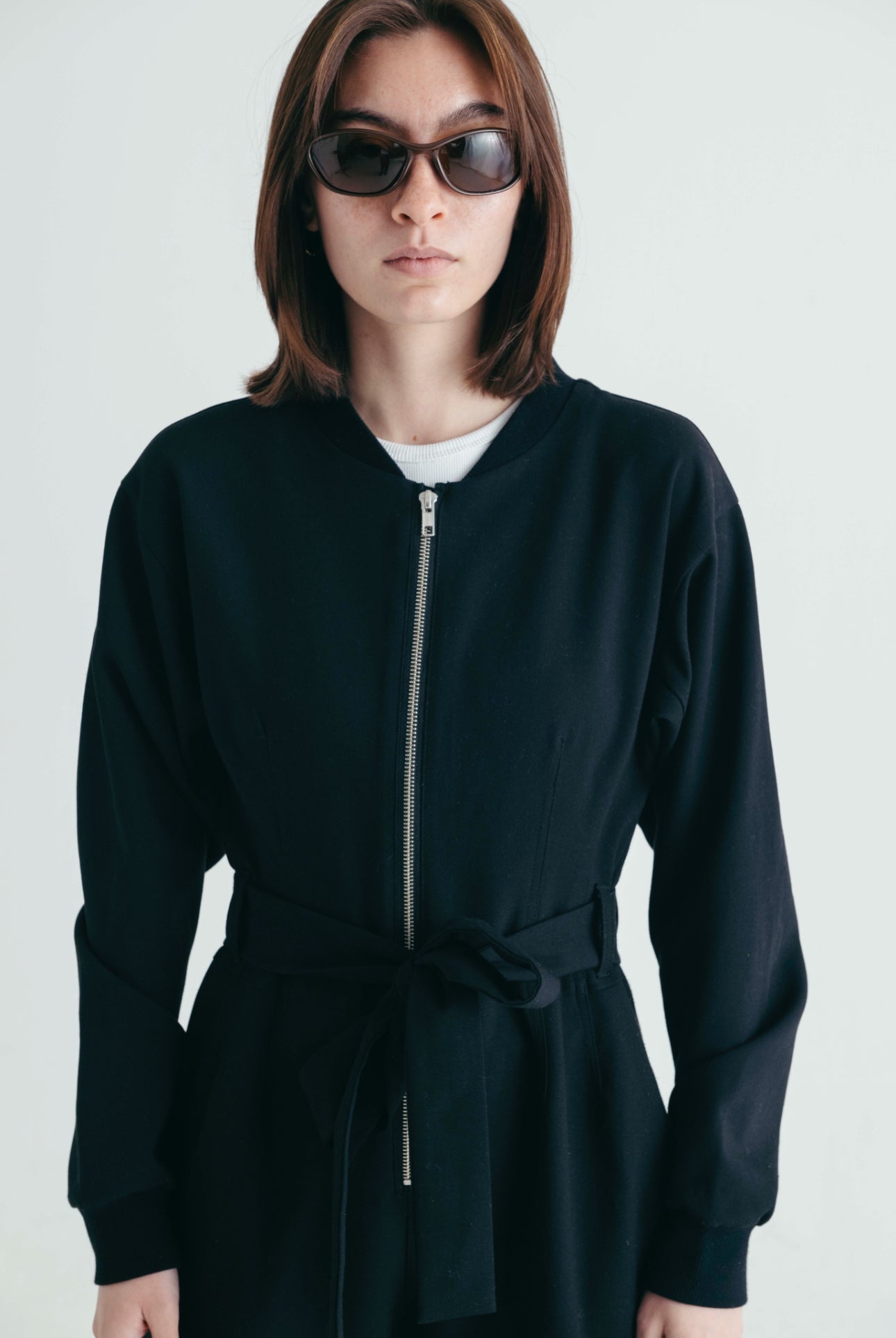 Zip up jump suits – Ami Yoshinari