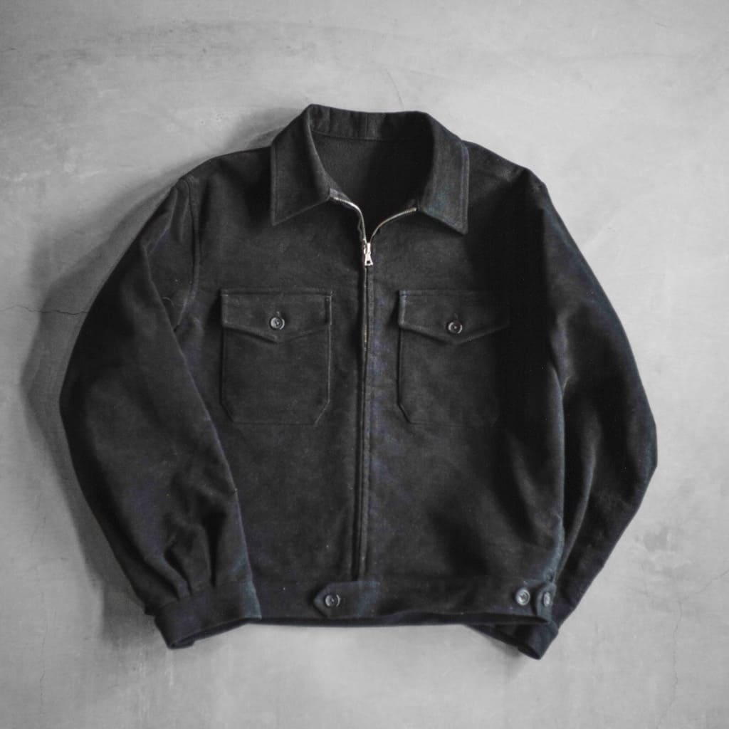 CYCLIST - ENGLISH MOLESKIN - BLACK – ANATOMICA KYOTO アナトミカ京都