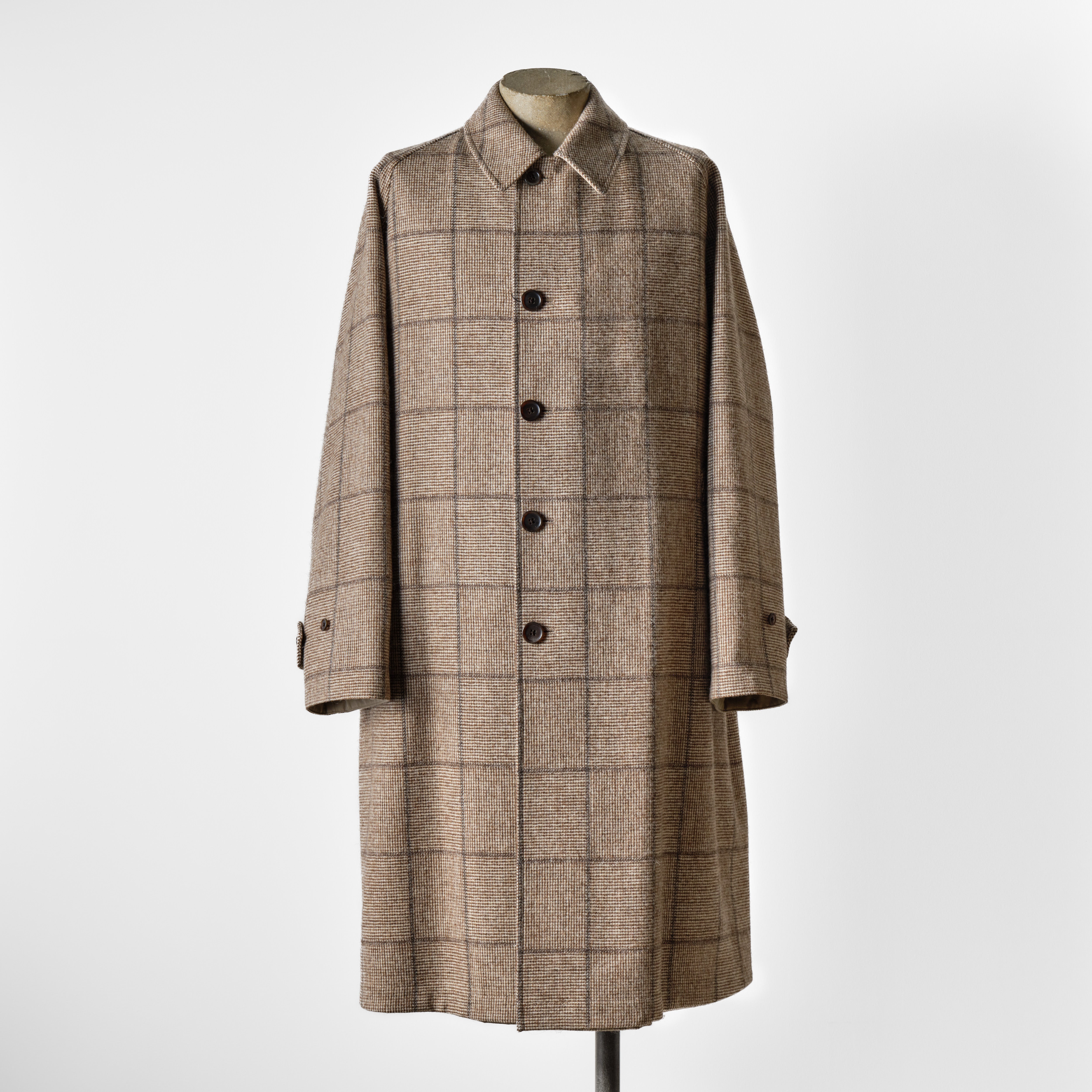 SINGLE RAGLAN COAT Ⅱ REVERSIBLE BEIGE – ANATOMICA NAGOYA