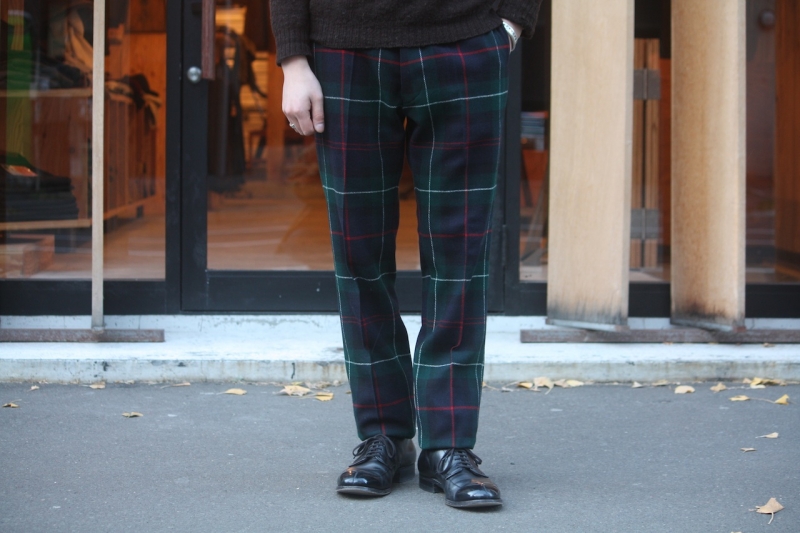TANGO PANTS / SCOTISH TARTAN “MACKENZIE” | ANATOMICA SAPPORO