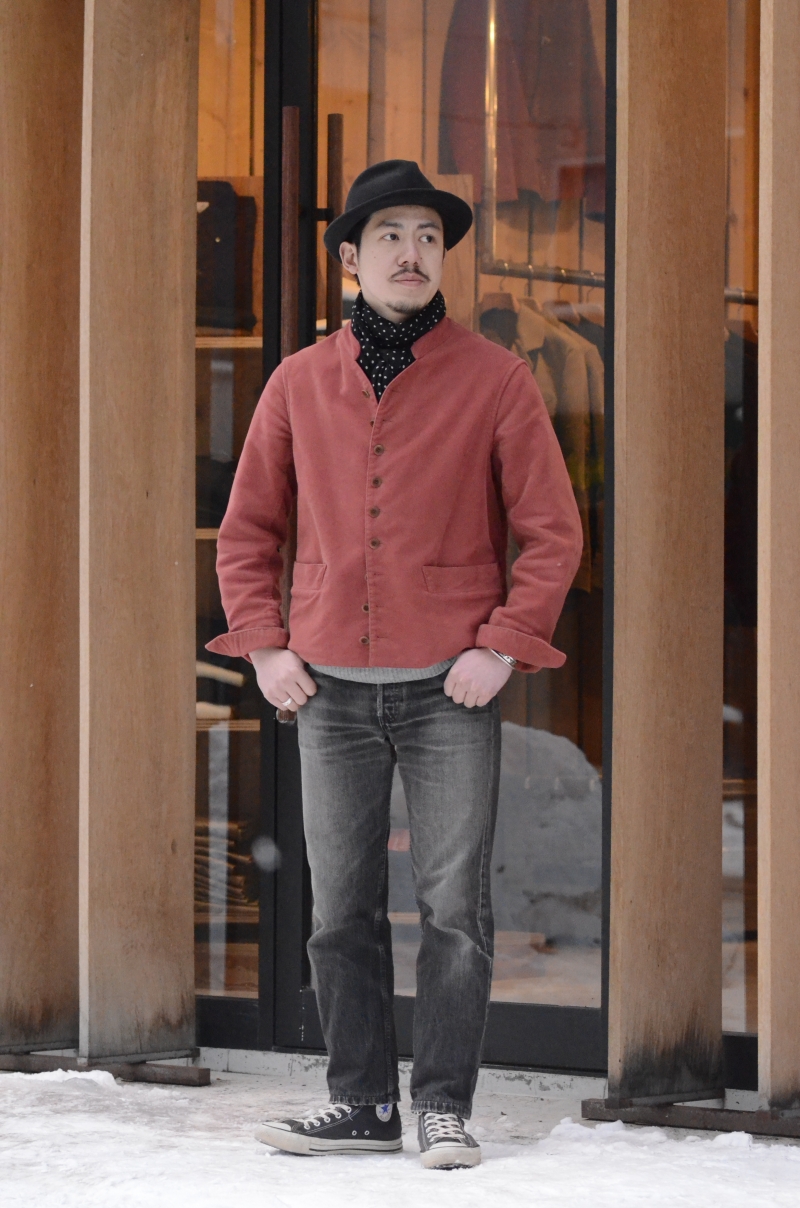 DOLMAN / BRICK RED | ANATOMICA SAPPORO アナトミカ札幌