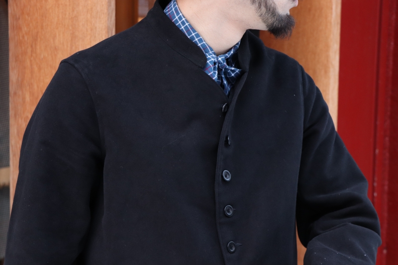 DOLMAN ENGLISH MOLESKIN “BLACK” | ANATOMICA SAPPORO アナトミカ札幌