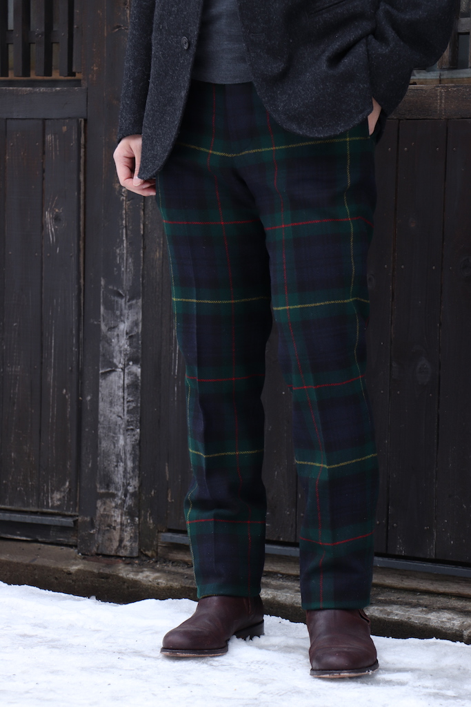 TANGO PANTS “TARTAN” WOOL | ANATOMICA SAPPORO アナトミカ札幌