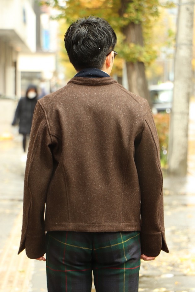 DOLMAN “ORGANIC WOOL BROWN” | ANATOMICA SAPPORO アナトミカ札幌
