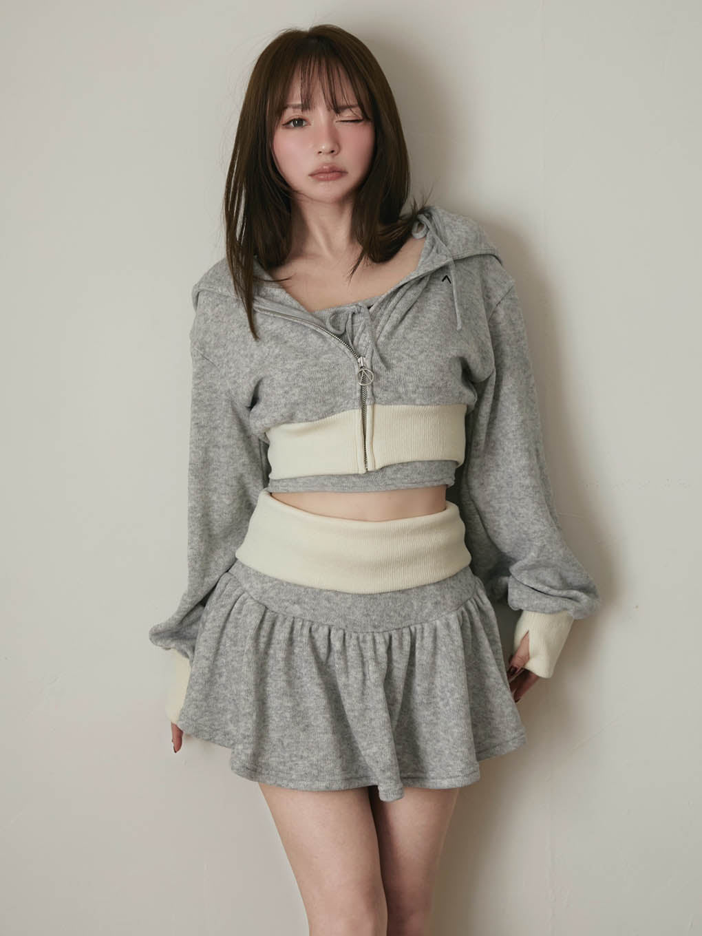 Adelee hoodie set up