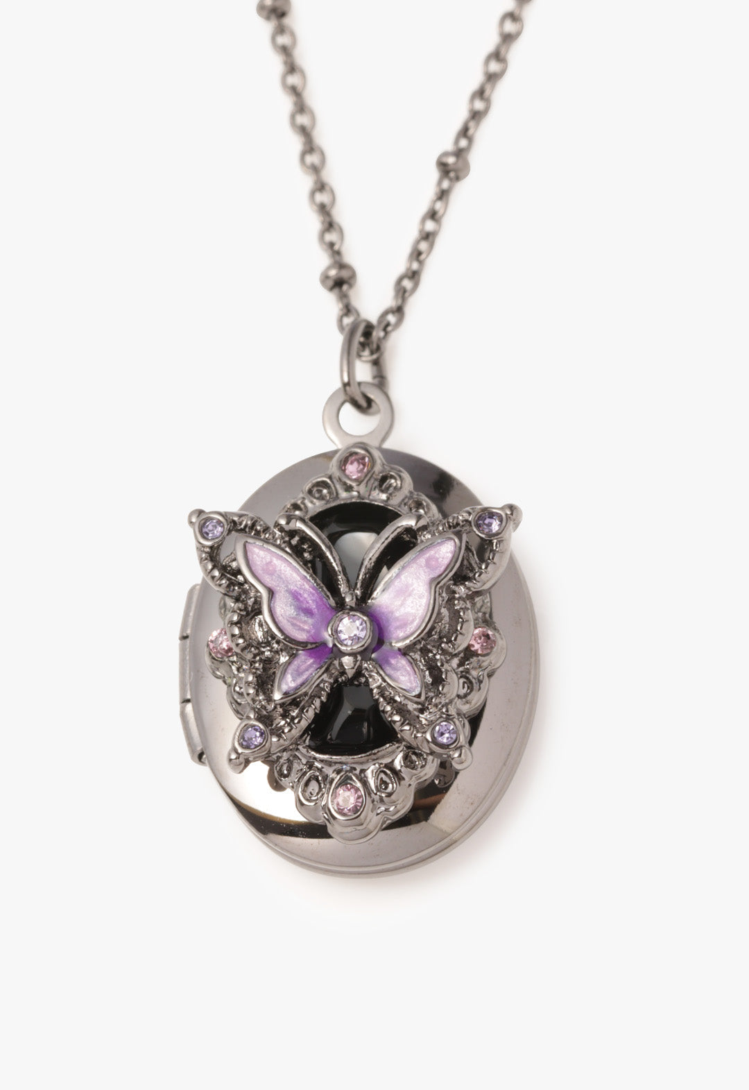 アナ スイ（ANNA SUI） 蝶モチーフ ロケットネックレス | バタフライ