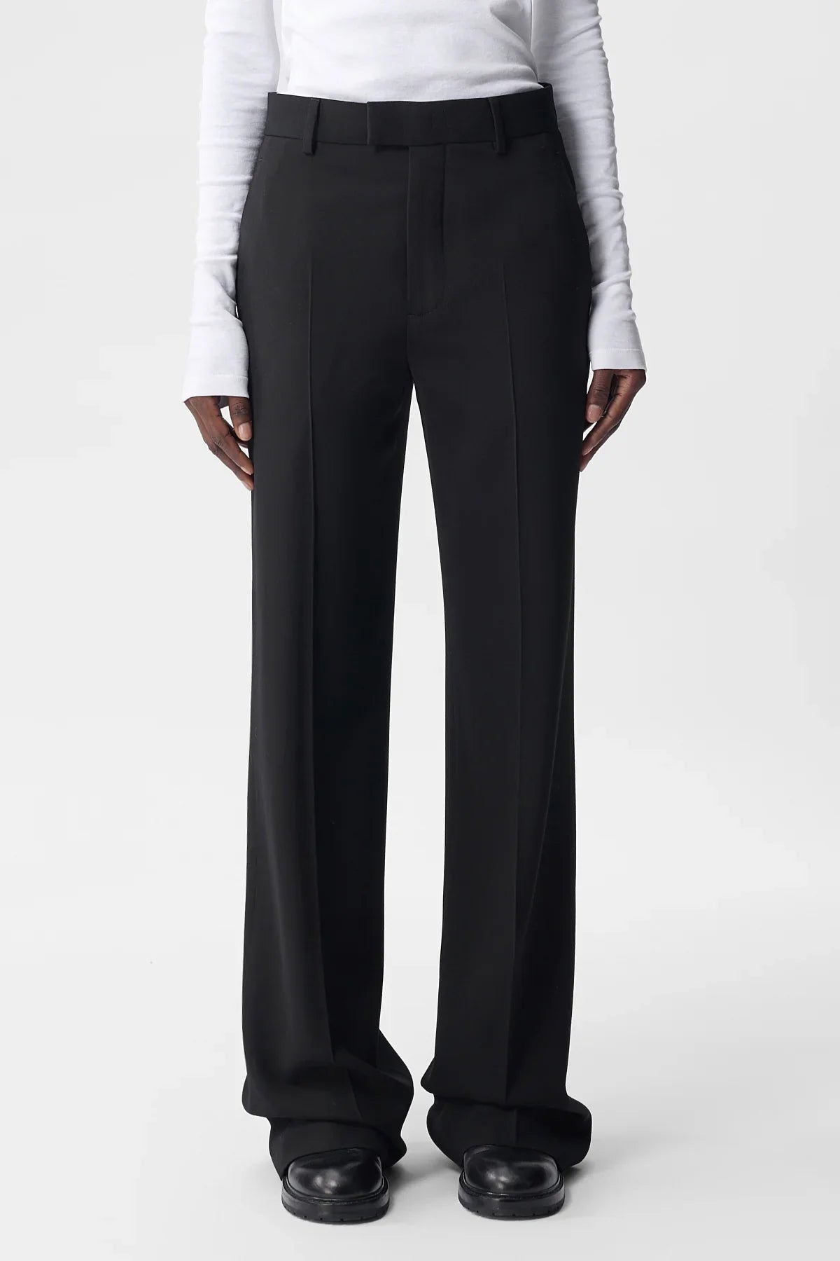 Maaike Flared Leg Comfort Trousers – Ann Demeulemeester