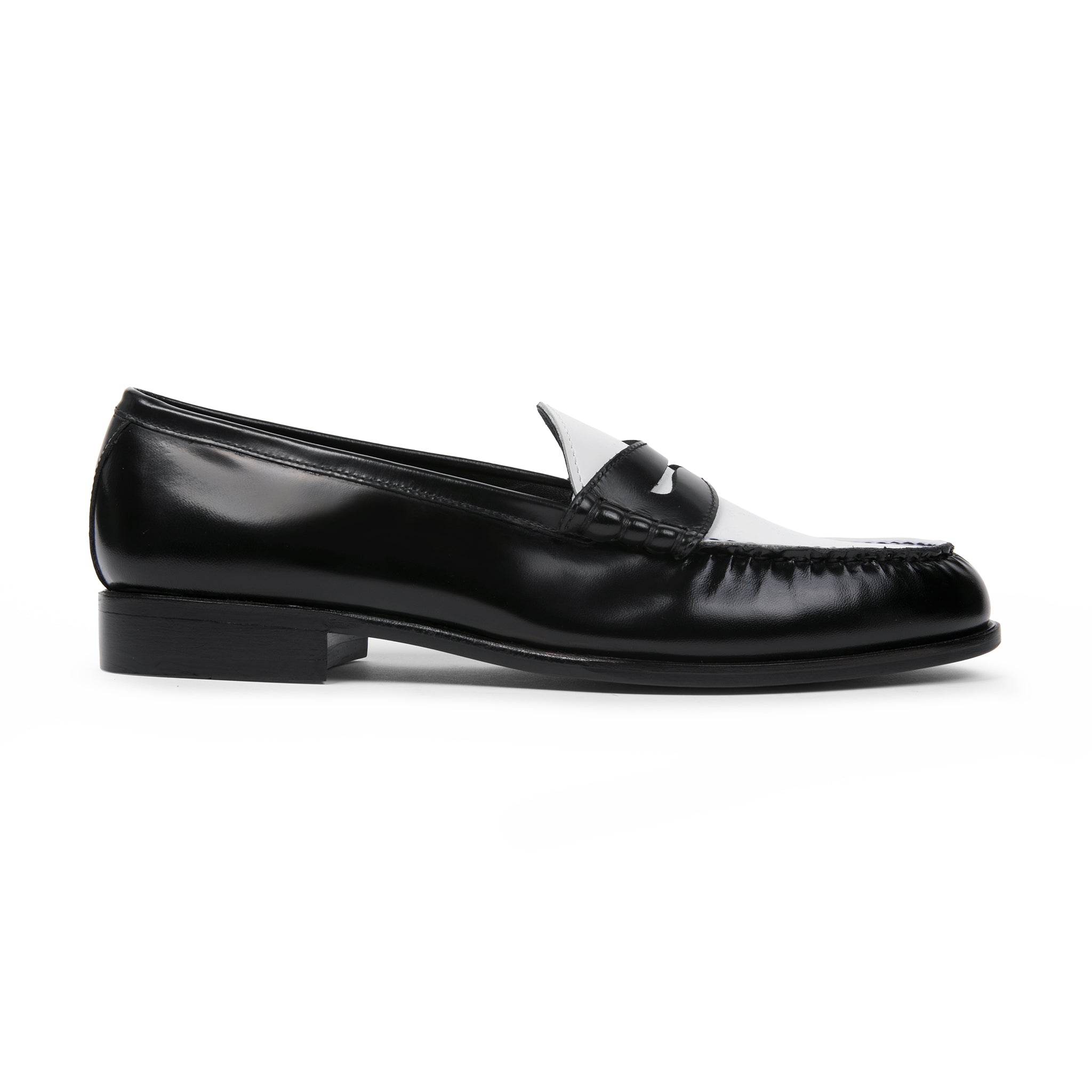 Como Penny Loafer // Black White – Anthony Veer