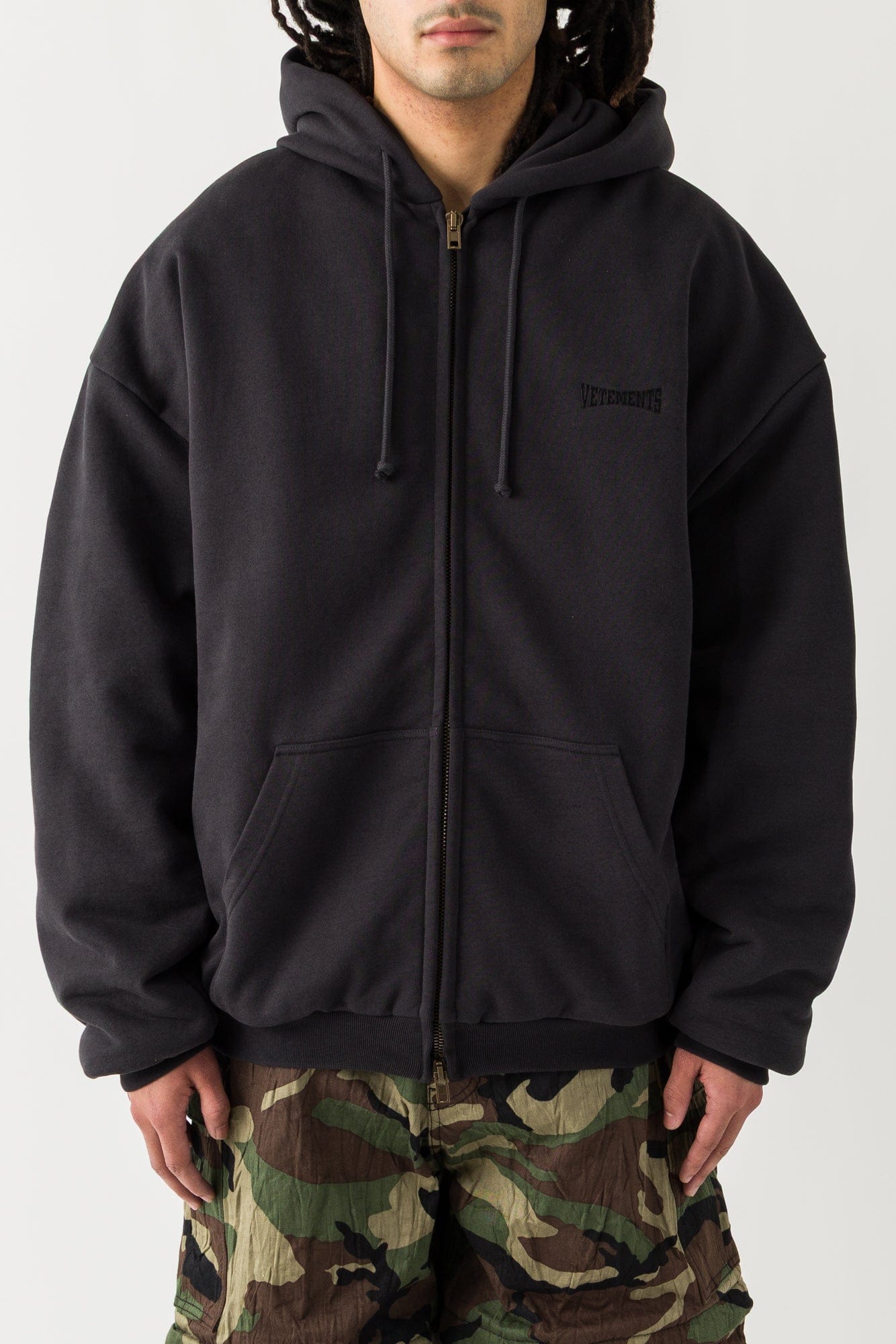 Vetements Puffed Oversized Zip Up Hoodie – Antidote Fashion and