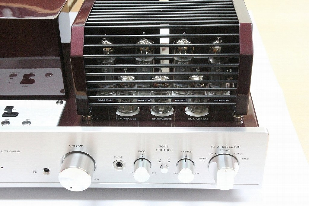 新製品情報】TRIODE USB入力/MM PHONO対応真空管プリメインアンプ「TRX