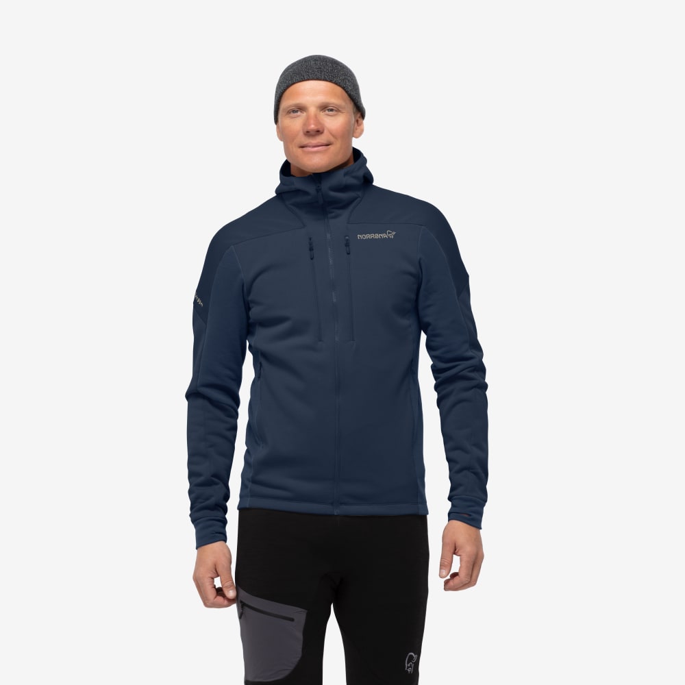Norrona Trollveggen Powerstretch Pro Zip Hood Men's – Norrona