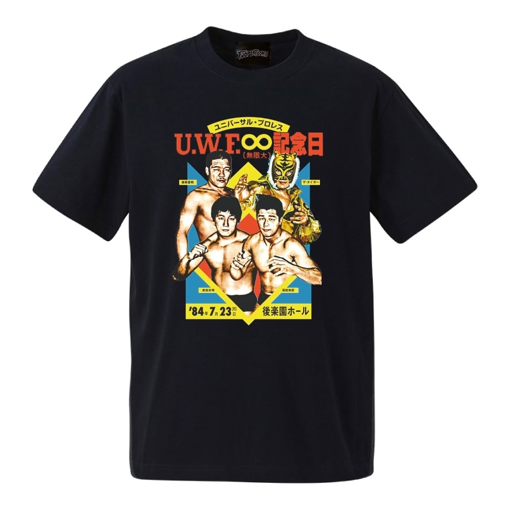 再入荷なし】TWOPLATOONS × U.W.F. コラボレーション-T / BLACK