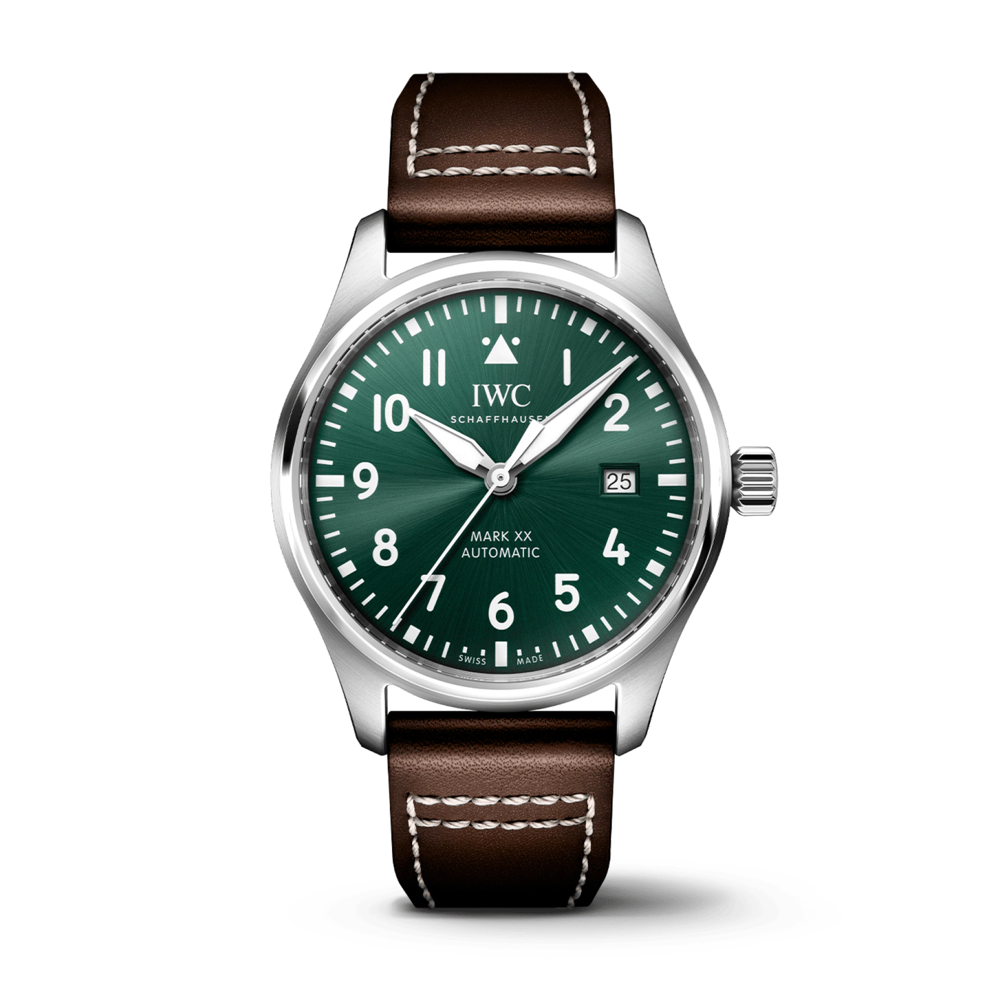 IWC Pilot'S Watch Mark Xx Watch, 40mm Green Dial, IW328205